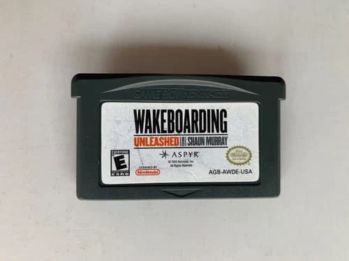 Wakeboarding Unleashed Shaun Murray Game Boy Advance Nintendo GBA