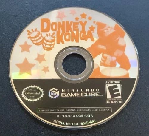 Donkey Konga - Nintendo GameCube Disc Only