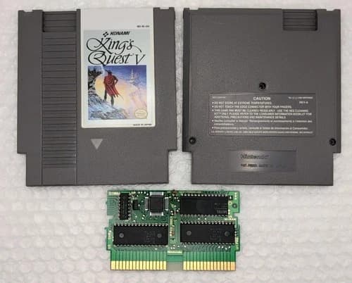King’s Quest V (Nintendo NES) Authentic - Clean - Tested - Excellent