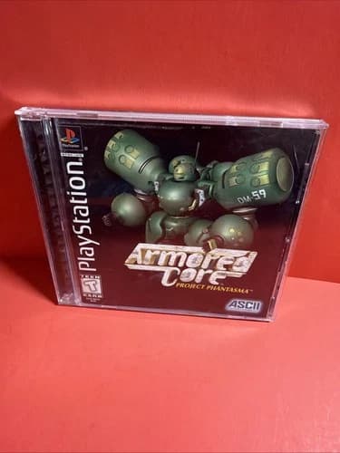Armored Core: Project Phantasma (PlayStation 1-PS1) CIB W/REG. CARD-TESTED!!!