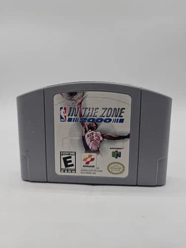 NBA In the Zone 2000 (Nintendo 64 N64) Authentic, Tested, Cartridge Only