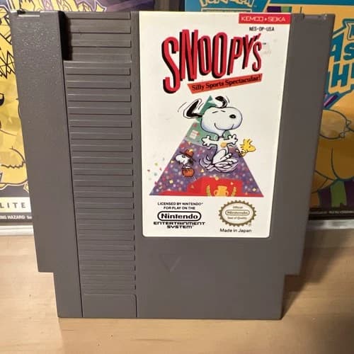 Snoopy's Silly Sports Spectacular Nintendo NES