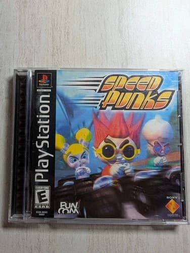 Speed Punks Complete In Box CIB Sony PlayStation 1 PS1