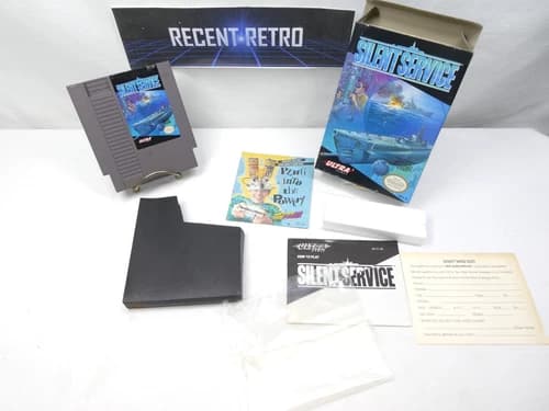 Silent Service (Nintendo Entertainment System, 1989) Complete Tested and working