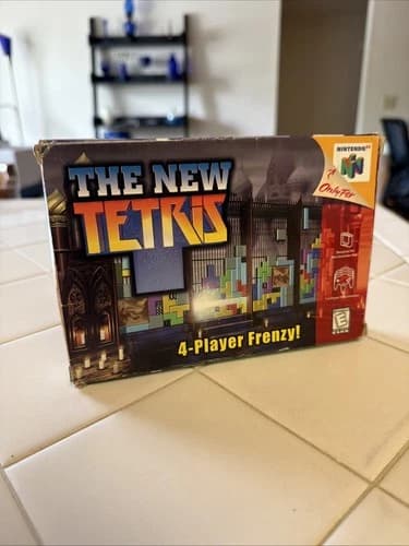 The New Tetris - Nintendo 64 (N64) - Complete In Box - Tested