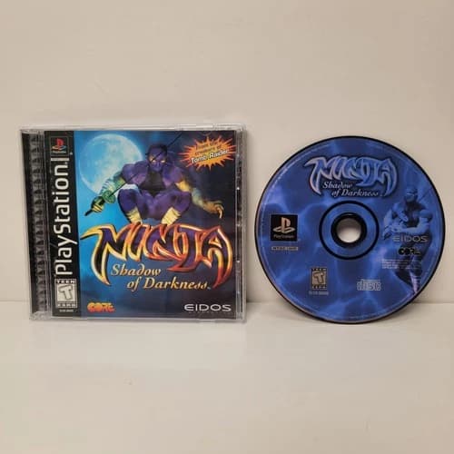 Ninja Shadow of Darkness Sony PlayStation PS1 Game Eidos Complete Tested Working