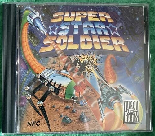 Super Star Soldier TURBOGRAFX 16 USA Version Complete