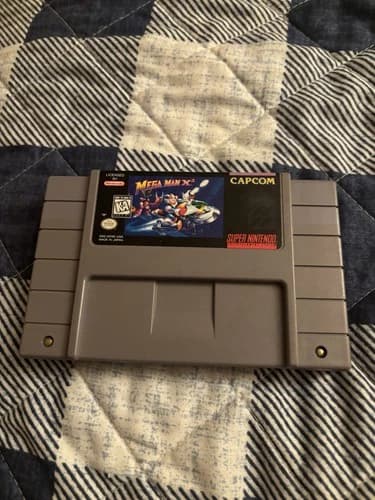 Mega Man X2 SNES Game (Tested)