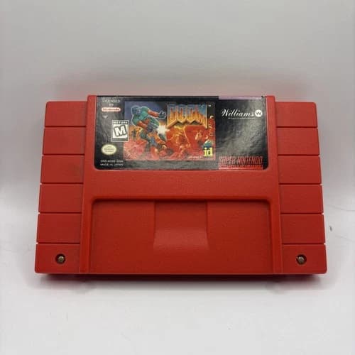 Doom (Super Nintendo SNES, 1995) Cartridge Only