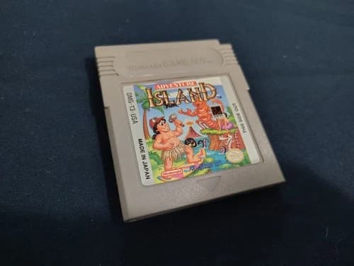 Nintendo Gameboy Adventure Island Cartridge Tested