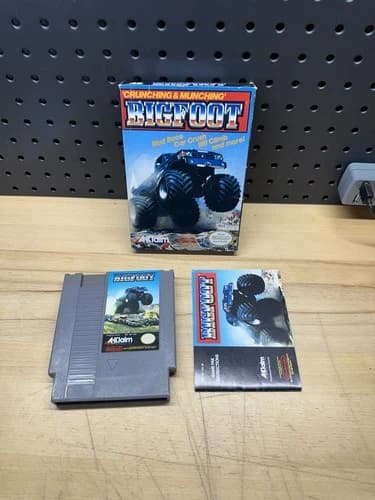 Bigfoot (Nintendo Entertainment System, 1990) NES CIB Complete