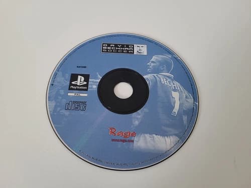 David Beckham Soccer PS1 PlayStation One Games - Original - Disc Only