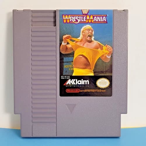 WWF Wrestlemania - Nintendo NES Authentic and Working