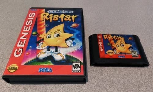 Ristar - Sega Genesis Authentic Cartridge ONLY