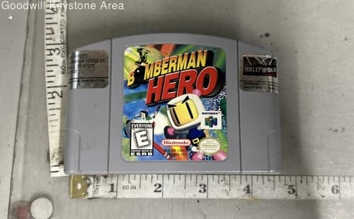 Nintendo 64 N64 "Bomberman: Hero" Game