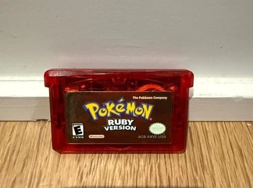 Pokémon: Ruby Version Nintendo Game Boy Advance 2003 US Version AUTHENTIC