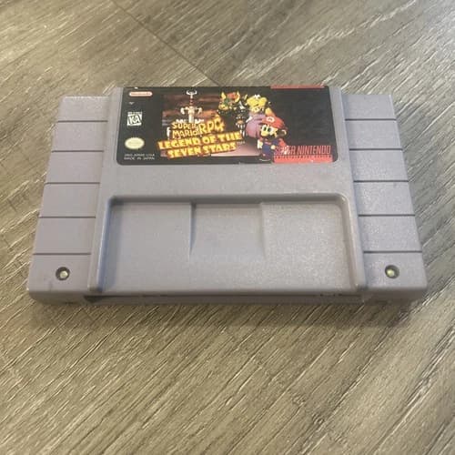 Super Mario RPG: Legend of the Seven Stars Nintendo SNES Tested