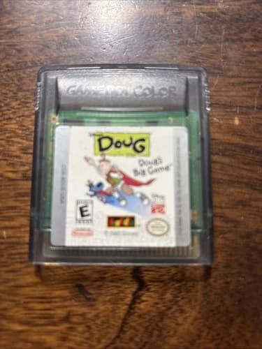 Disney's Doug: Doug's Big Game (Nintendo Game Boy Color, 2000)