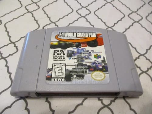 ORIGINAL N64 F-1 WORLD GRAND PRIX GAME