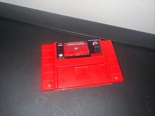 Spider-Man and Venom: Maximum Carnage SNES Red Cartridge Authentic Tested