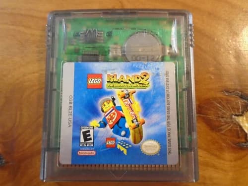 Lego Island 2 The Brickster's Revenge Game Boy Color Game Only Tested/Working