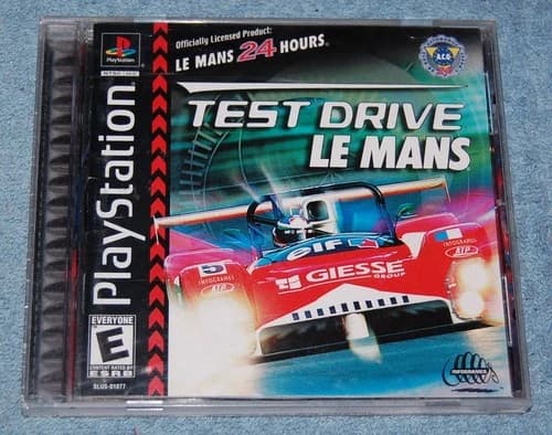Test Drive Le Mans Sony Playstation 1 Game, Tested Complete Cleaned
