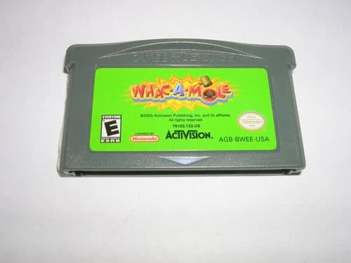 Whac-A-Mole (Nintendo Game Boy Advance GBA) Original Game