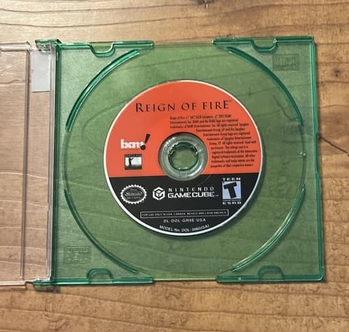 Reign of Fire - Nintendo GameCube - Disc Only Tested To Game Play Ships Fast