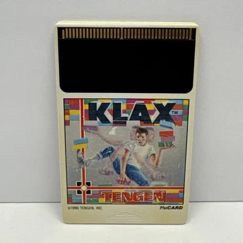 Klax Turbografx 16 Game Cartridge Only Tested