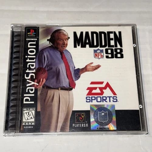 Madden NFL 98 - Sony Playstation PS1 Complete In Box