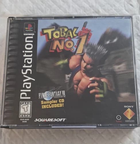 Tobal No. 1 Sony PlayStation PS1 Complete Tested
