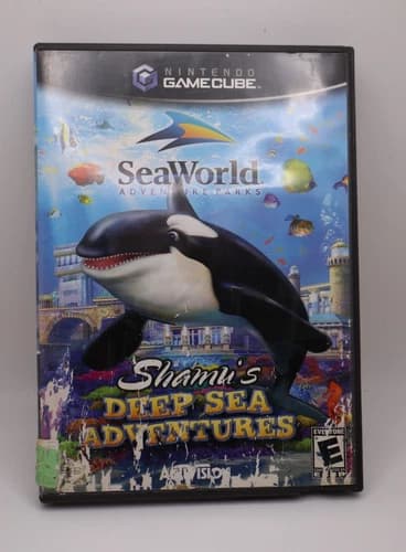Nintendo GameCube SeaWorld: Shamu's Deep Sea Adventures CIB