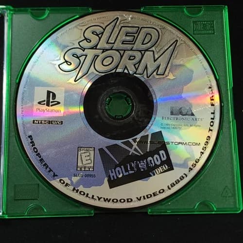 Sony PlayStation 1 PS1 Disc Only TESTED Sled Storm