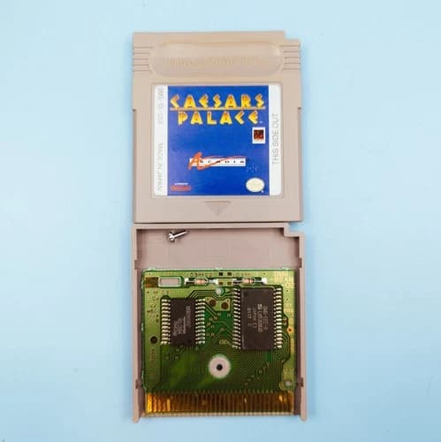 Caesars Palace Nintendo Gameboy Cartridge Game Authentic Tested