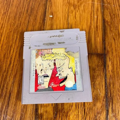MTV's Beavis and Butt-head (Nintendo Gameboy, 1998) Authentic Tested