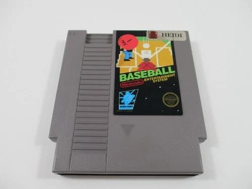 BASEBALL Nintendo NES Game Cartridge Authentic!