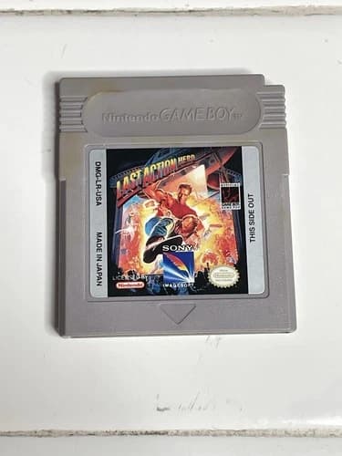 Last Action Hero (Nintendo Gameboy GB) game ONLY - Tested