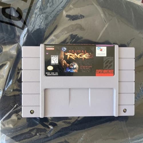 Primal Rage (Super Nintendo Entertainment System, 1995) SNES