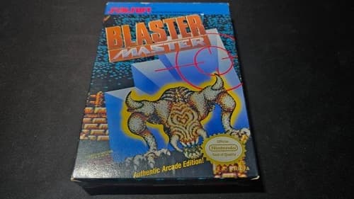 Blaster Master Sunsoft Authentic Nintendo NES NRMT- condition COMPLETE n box!