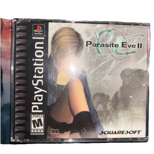Parasite Eve II 2 (Sony PlayStation 1, 2000) PS1 Black Label CIB Tested