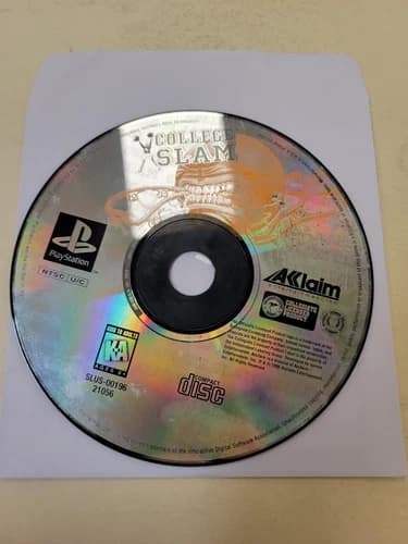Sony PlayStation 1 PS1 Disc Only TESTED College Slam 1996