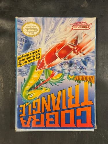 Cobra Triangle (Nintendo Entertainment System, 1989) Complete in Box CIB