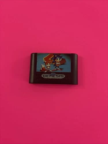 Sonic the Hedgehog 2 (SEGA Genesis, 1992) Authentic