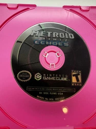 Metroid Prime 2 Echoes Nintendo Gamecube CLEAN disc Only - Tested