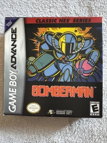 Bomberman Classic NES Series Game Boy Advance GBA Game **CiB** Clean