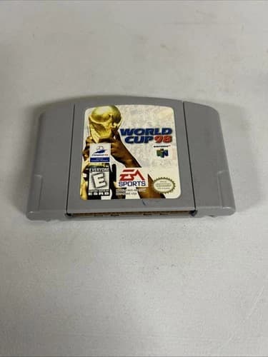 World Cup 98 (Nintendo 64, N64) - Cartridge Only - Tested, Working