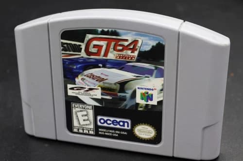 CA- GT 64 Championship Edition (Nintendo 64 N64, 1998) AUTHENTIC CART ONLY