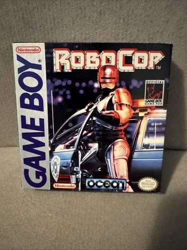 RoboCop (Nintendo Game Boy, 1989) – Complete in Box (CIB) | Free Shipping