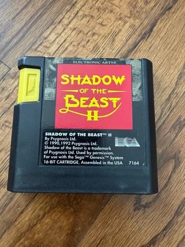 Sega Genesis Shadow of the Beast II 2 Game