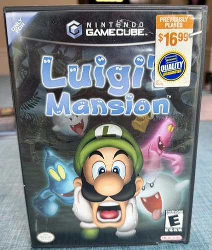 Luigi's Mansion GameCube Nintendo CIB Complete